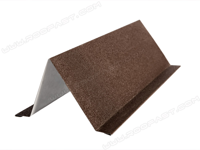 metal cover valley for roof flashing