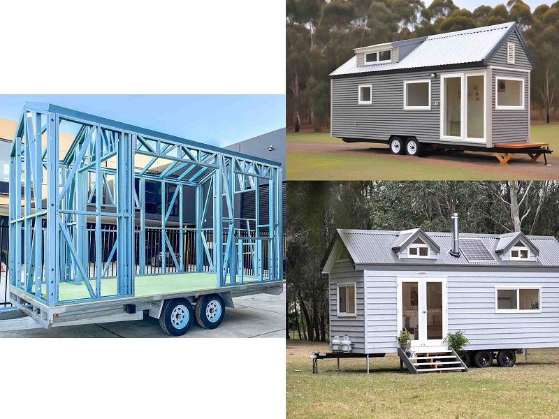 light steel frame assemble tiny homes